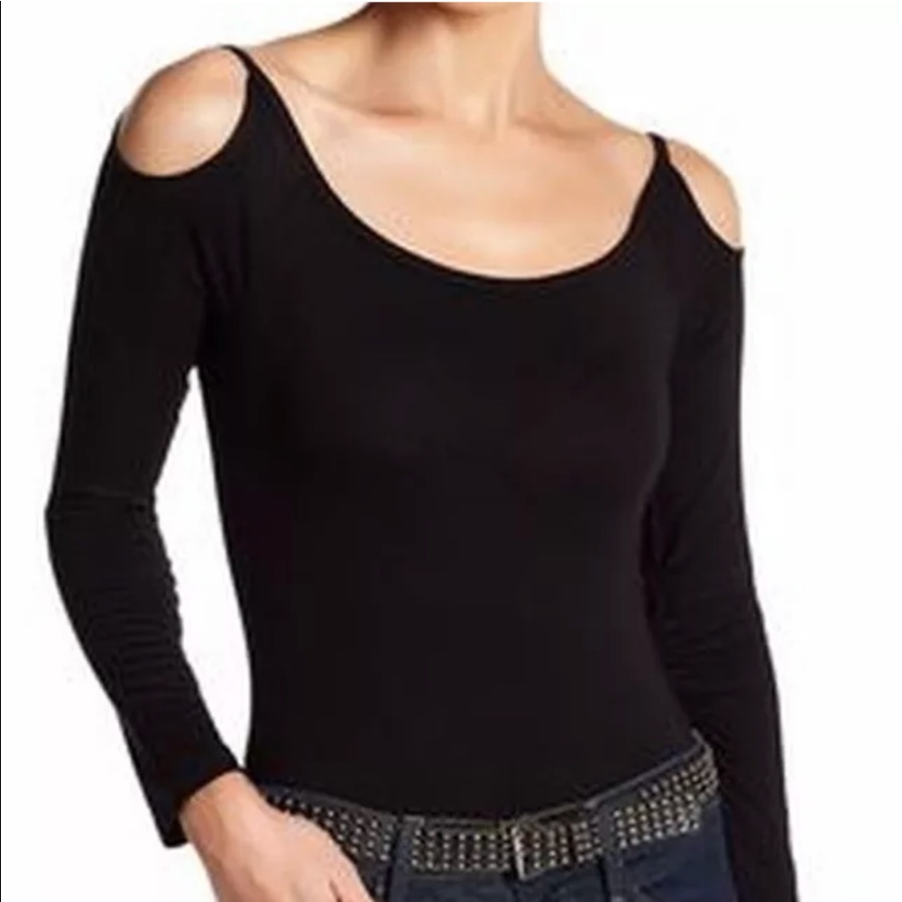 Abound NWT XXS black sexy long sleeve tee